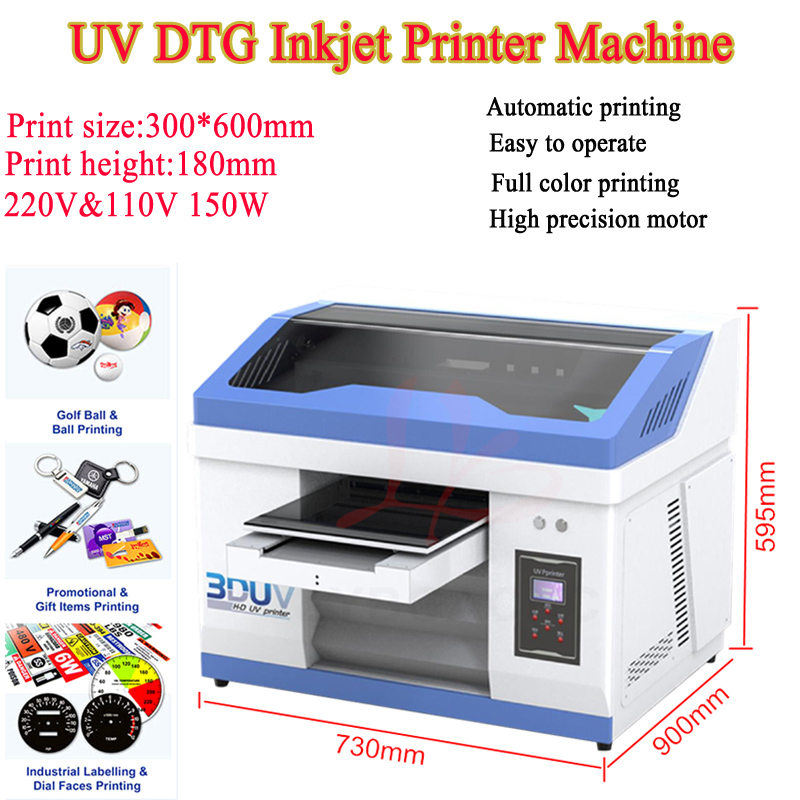 Photo Printer - Stampante Inkjet UV DTG Automatica LY