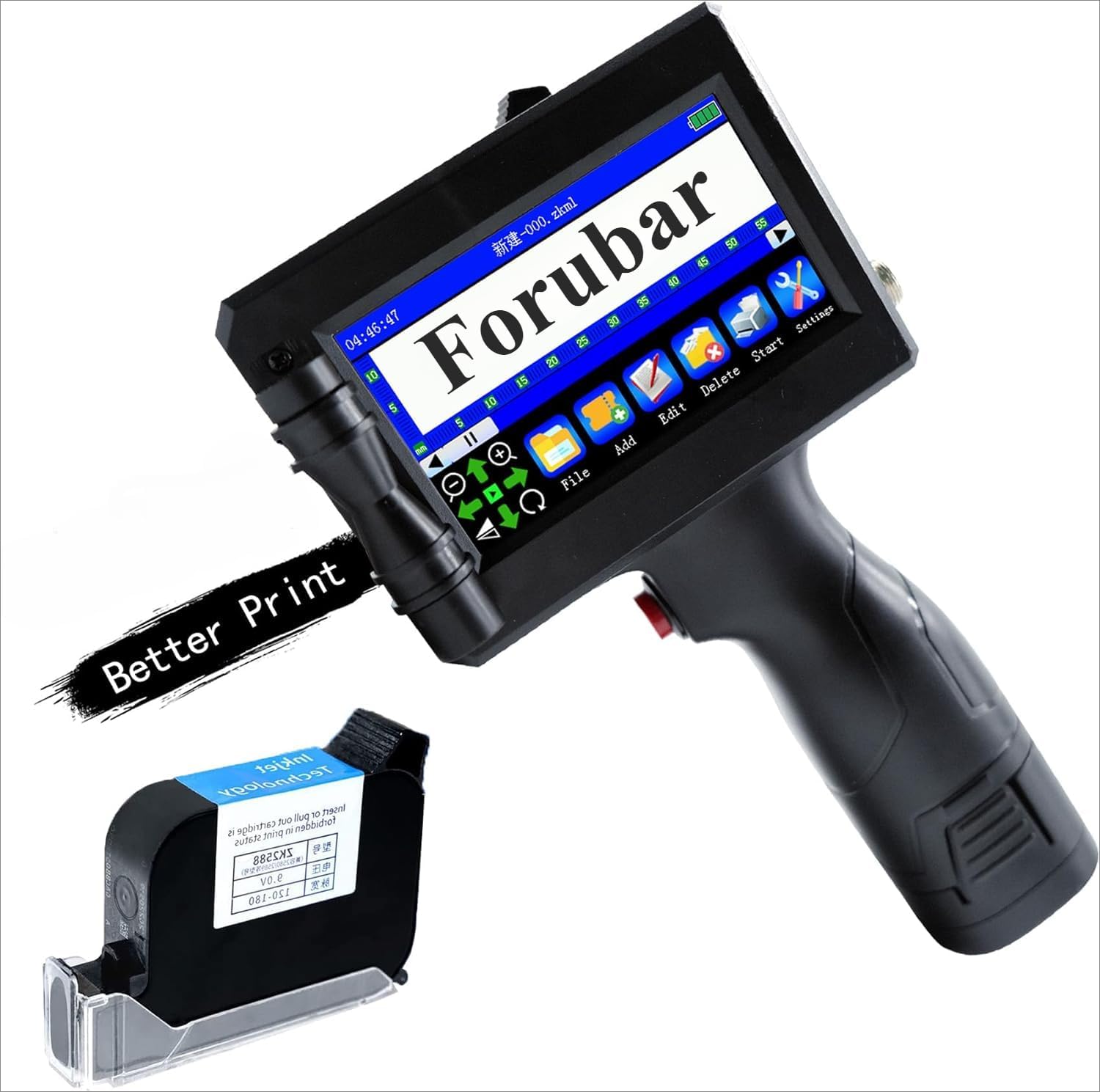 Label Printer - Pistola per stampante a getto d'inchiostro