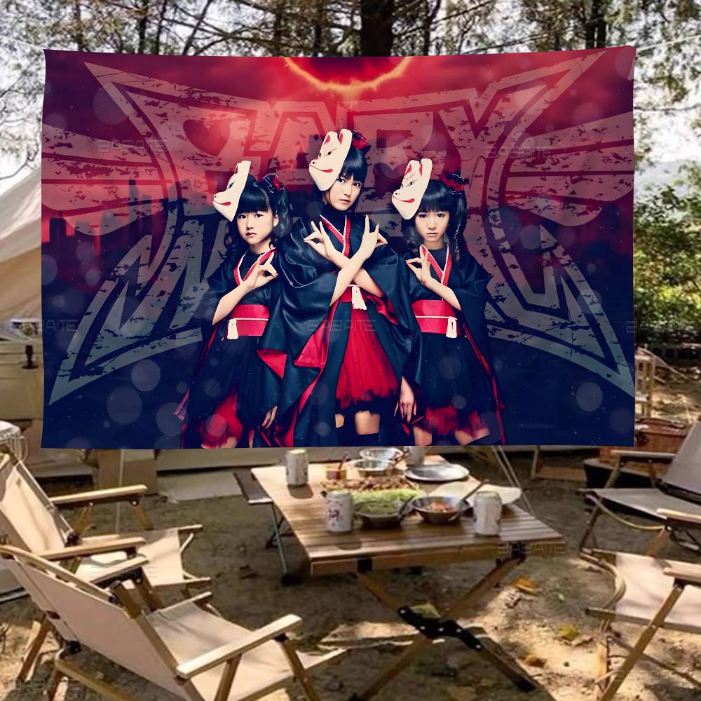 Commercial Printing Company - Band giapponese B-BABYMETAL, bandiera pubblicitaria con