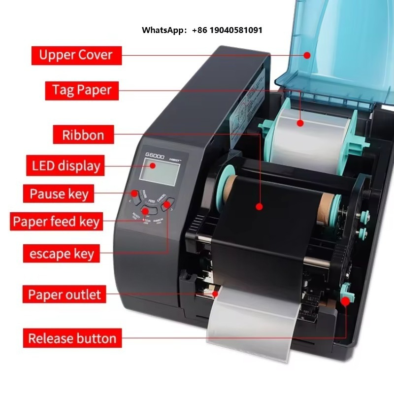 Barcode Printer - Stampante Termica Industriale per Etichette e