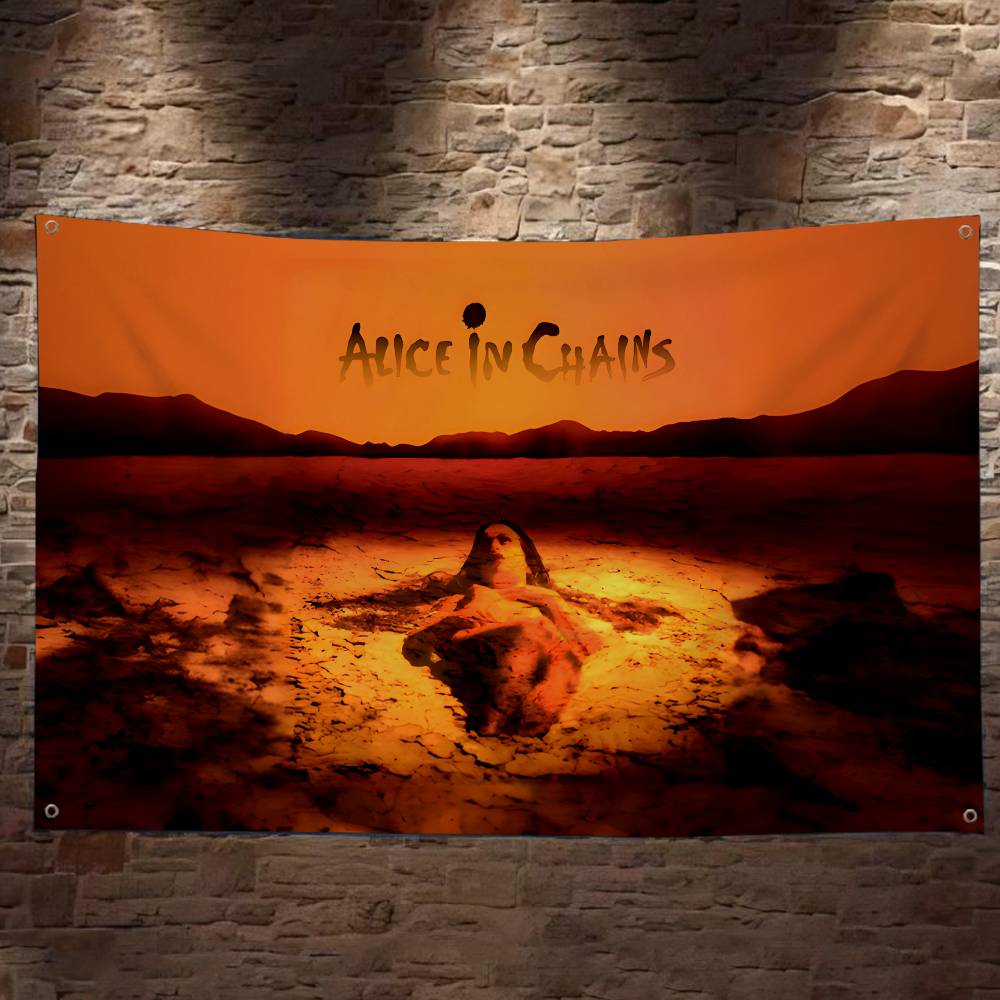 Commercial Printing Company - Band Rock Vintage A-Alice In C-Chains