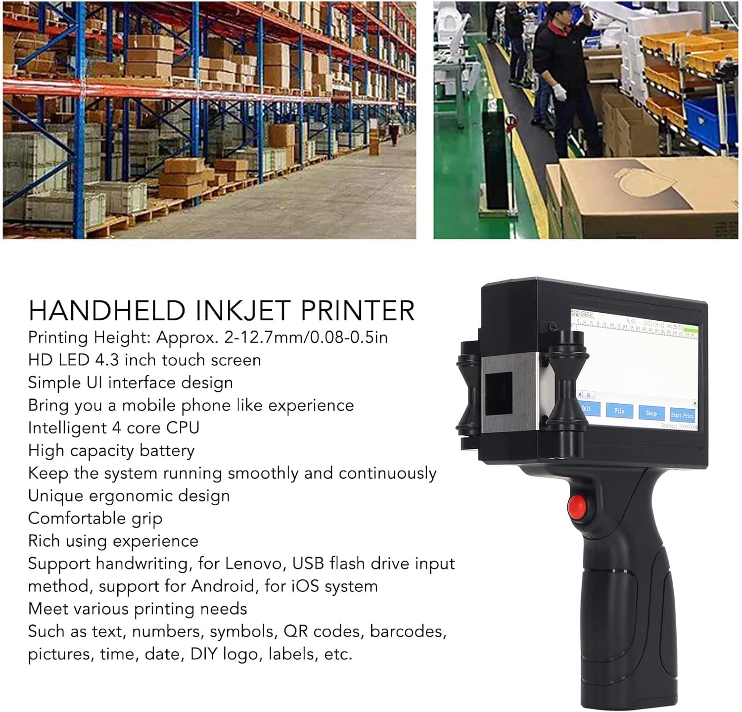 Pistola per stampante a getto  - Label Printer recensione e prezzo