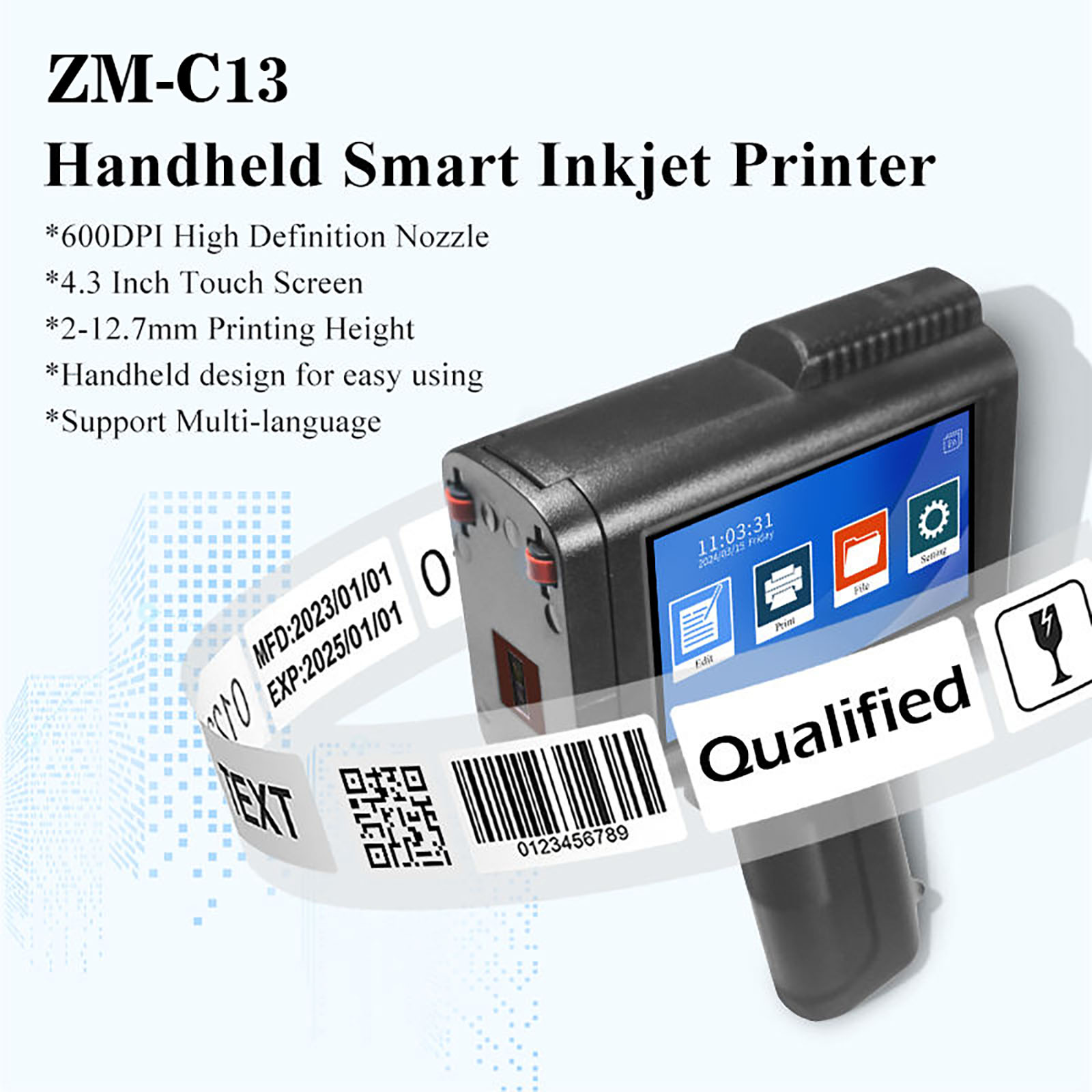 Stampante a getto d'inchiostro - Barcode Printer recensione e prezzo